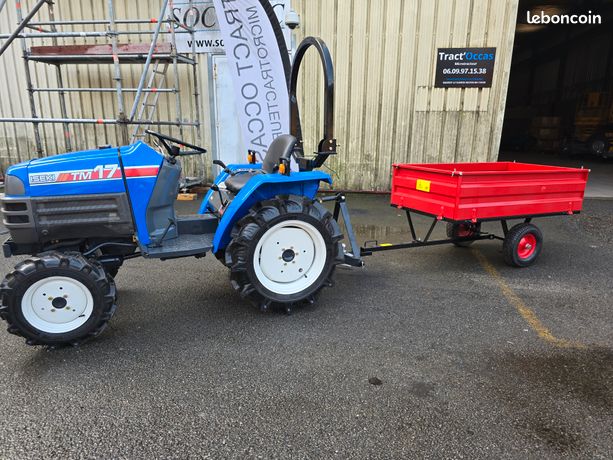 Micro tracteur et remorque