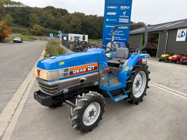 Micro Tracteur ISEKI Geas 22Cv 4X4 Inverseur Direction assistée -10% sur les outils