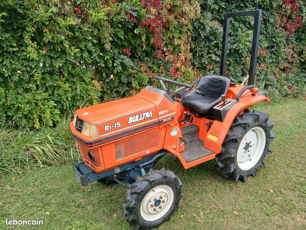 Micro tracteur kubota b1-15 19ch 4x4