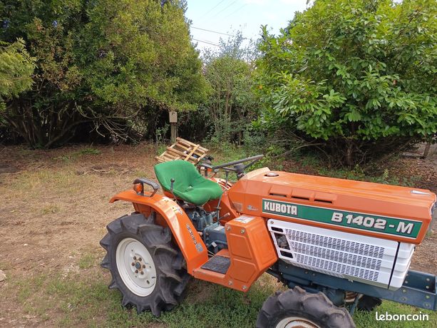 MICRO TRACTEUR KUBOTA B1402M 4X4 17CV 592 h