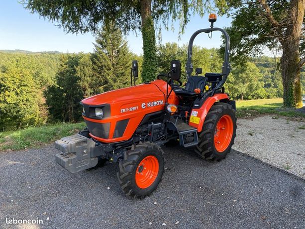 Micro tracteur kubota ek1 26-1