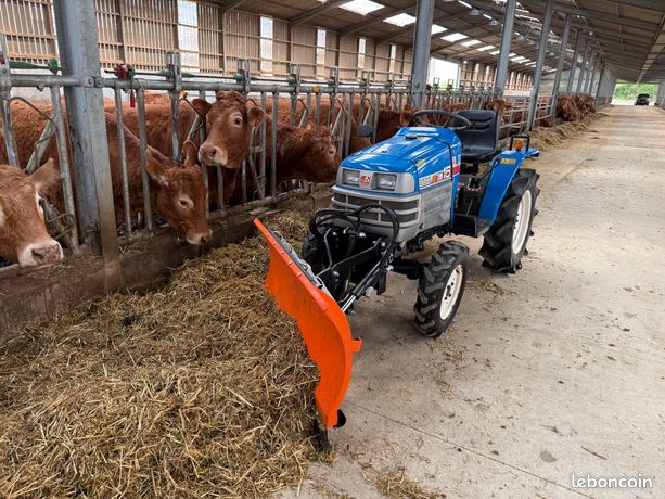 💙🐄🐮 Micro tracteur occasion ISEKI TM15 4x4 18cv ➕ Direction assistée ➕ LAME FRONTALE Repousse Fourrage 🐄🐮 💙
