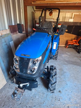 Micro tracteur SOLIS + Rotovator