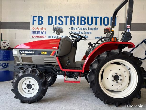 Micro tracteur YANMAR F190 Direction assistée + inverseur