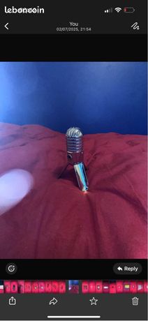 Micro USB de bureau style rétro chromé