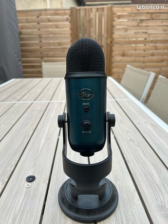 Micro bleu microphone