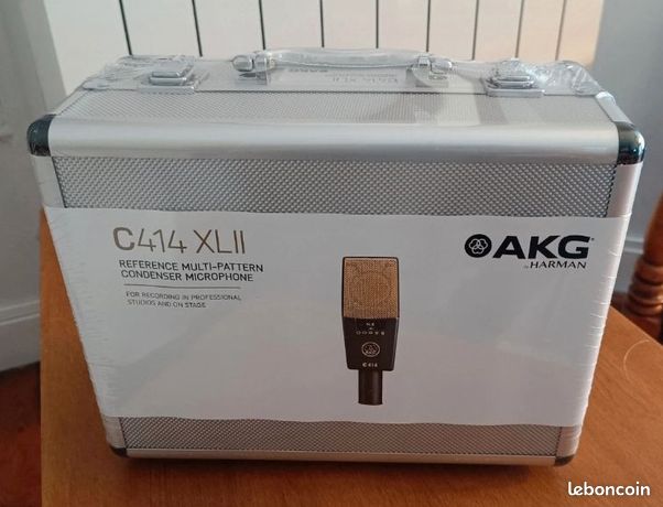 Microphone AKG 414 XLII NEUF jamais utilisé garanti