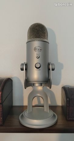 Microphone Blue Yeti gris