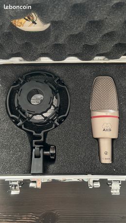 Microphone Pro à condensateur AKG C 3000 B avec étui