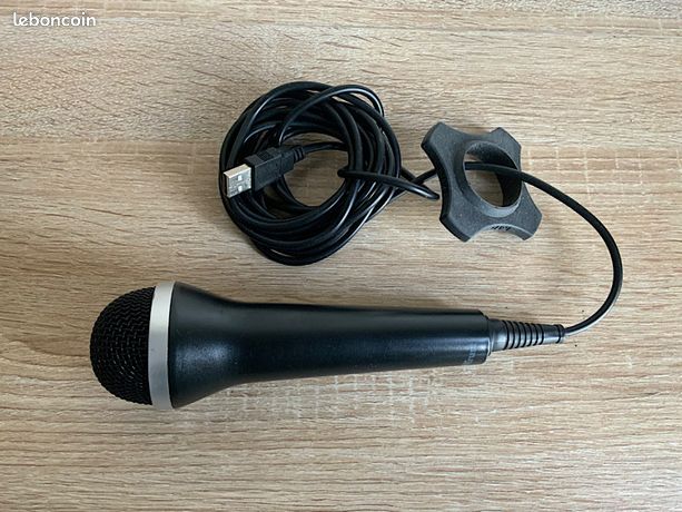 Microphone USB Trust noir
