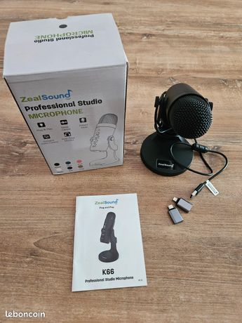 Microphone professionnel K66 USB
