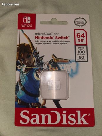 MicroSD 64Gb Nintendo Switch Zelda