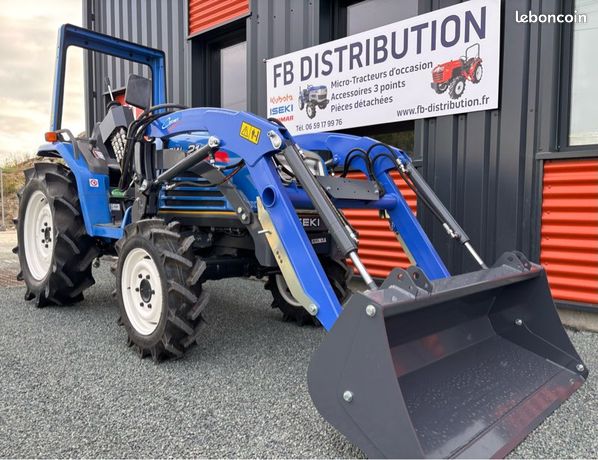 Microtracteur ISEKI SIAL21 CHARGEUR COCHET