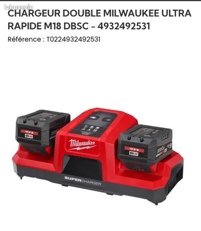 Milwaukee Super Chargeur
