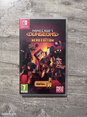 Minecraft dungeons hero edition Nintendo Switch
