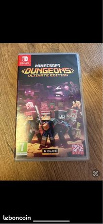 Minecraft Dungeons Ultimate Édition Switch