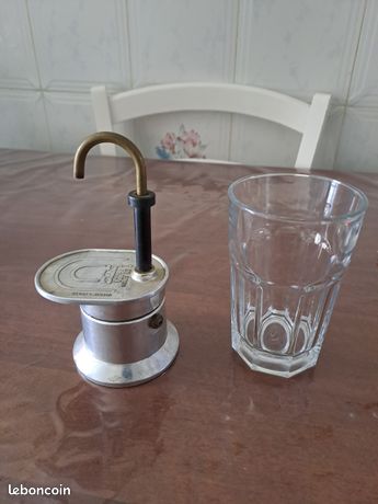 Mini cafetiere 1 tasse marque design l.bialetti