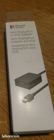 Mini Display port vers VGA pour Surface informatique