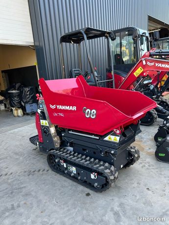 Mini dumper Yanmar c08 chargeur pelle