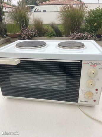 Mini four plaque de cuisson