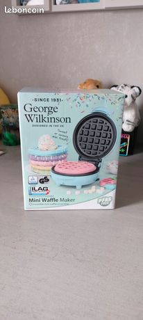 Mini Gaufrier - Action - Bleu