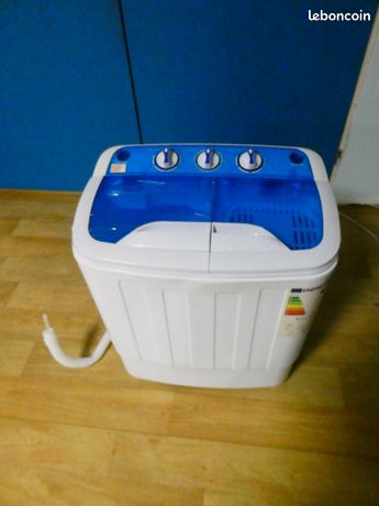 Mini machine à laver à deux cuves 5,6 kg Vidal xl ( 50549)