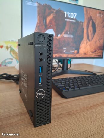 Mini-PC Dell Optiplex 3060 | i5-8500T | 16 Go DDR4 | 240 Go SSD | Windows 11 | et