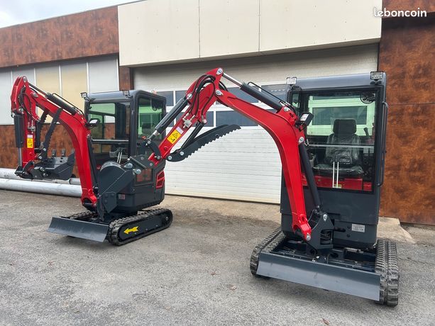 Mini pelle 1.8T moteur KUBOTA