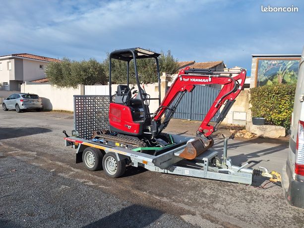 Mini pelle 1t7 yanmar