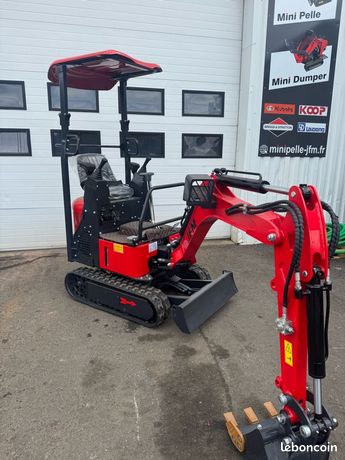 Mini pelle 2025 JFM10+ avec joysticks latéraux