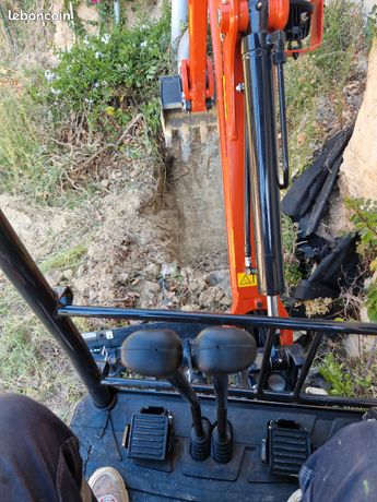 Mini pelle kubota 1t5 a 5t