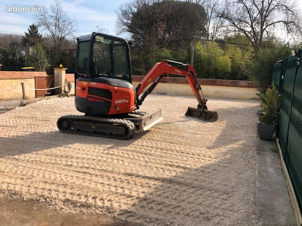 Mini pelle Kubota U27-4