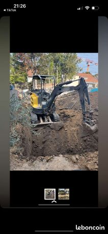 Mini pelle ou dumper