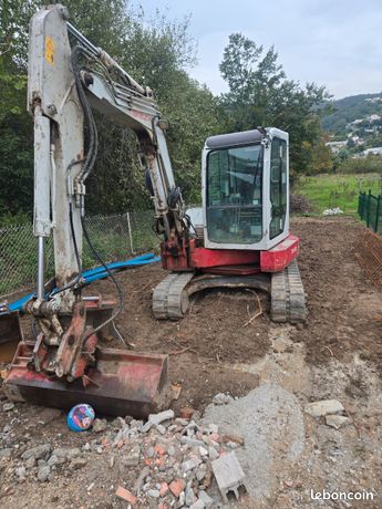 Mini pelle TB153FR58 TonnesAnnée 20176 100 heuresAttache rapide des godets Vidange va être faite avant la Moteurs chenilles neufsChenilles mais