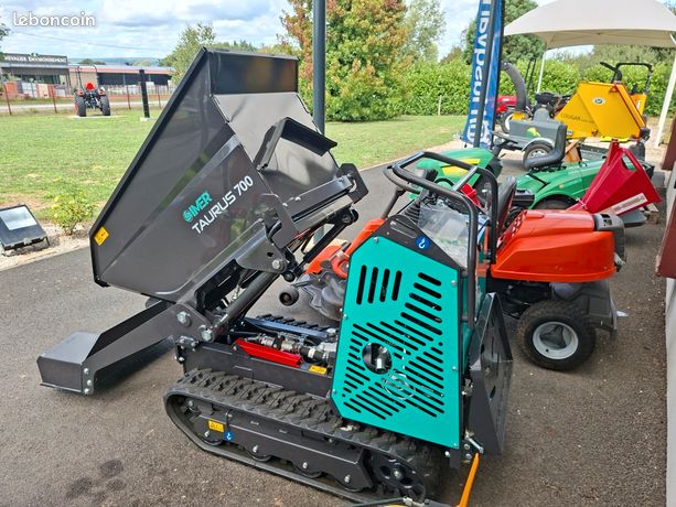 Mini transporteur à chenilles imer taurus 700 neuve + pelle chargeuse dispo sur stock