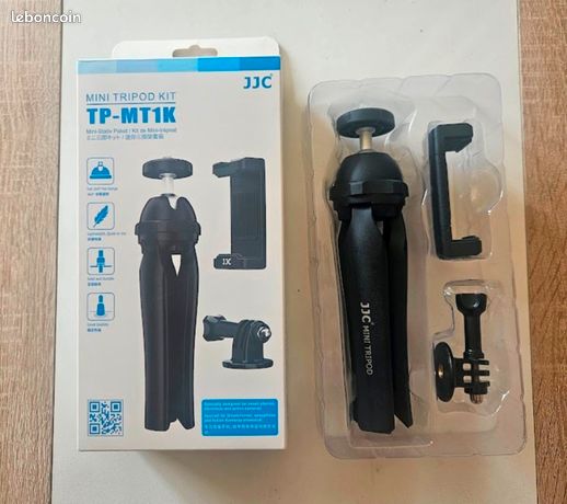 Mini trépied pour appareil photo compact GoPro et smartphone