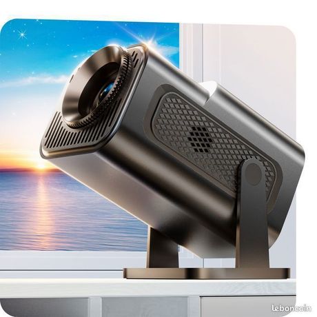 Mini Vidéoprojecteur Décodage 1080P Projecteur Rotatif à 180°