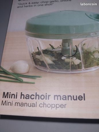 Mini hachoir manuel