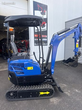 Mini pelle 1T5 JFM 2025 Dispo de suite 3 godets