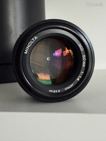 Minolta MD 50mm f1.4 nMD new MD