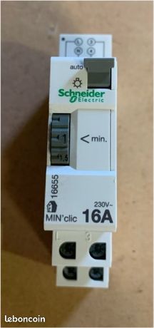 Minuterie Schneider duoline 16655