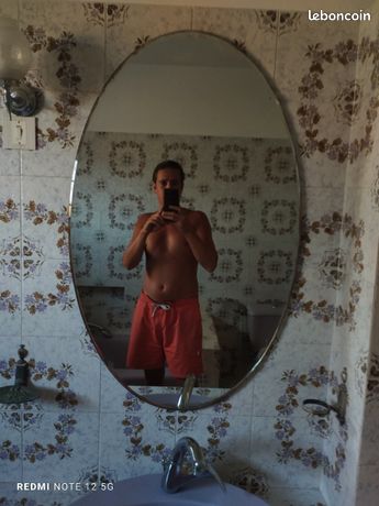 Miroir ovale 1200mm x 700mm