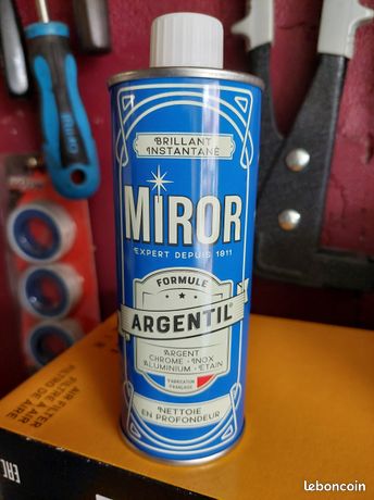 Miror argent alu chrome