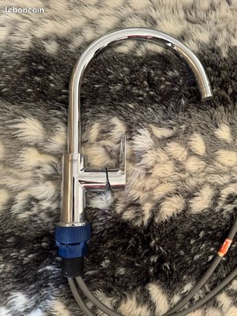 Mitigeur cuisine Grohe Bauloop monocommande Col de cygne Chromé 31368001