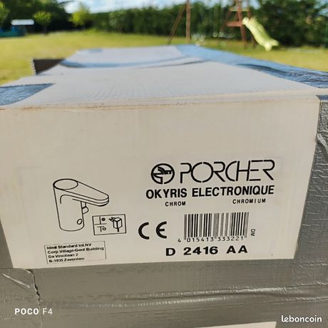 Mitigeur Électronique de Lavabo PORCHER Okyris Clinic Détection Intégrée Secteur - D2416AA - NEUF