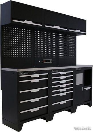 Mobilier d’atelier neuf avec servante xxl