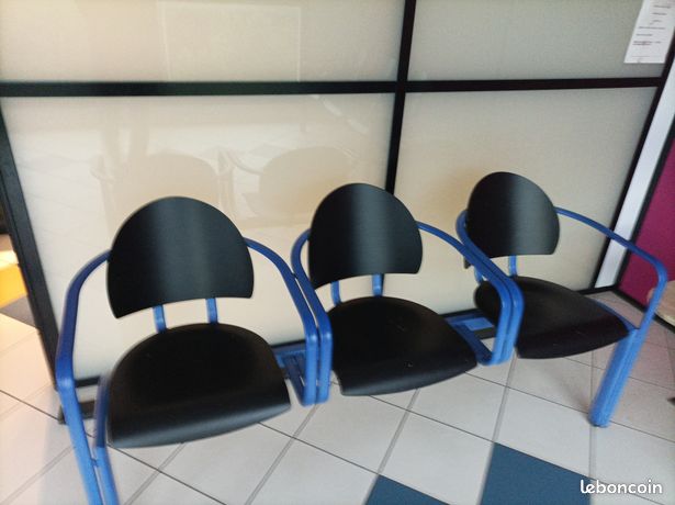 Mobilier sièges salle d'attente