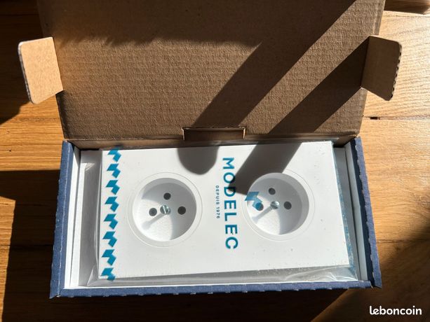 Modelec Desir Soft Touch Blanc - Façade PC Double