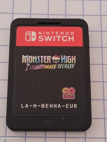 MONSTER HIGHT SKULLTIMATE SECRETS sans boite