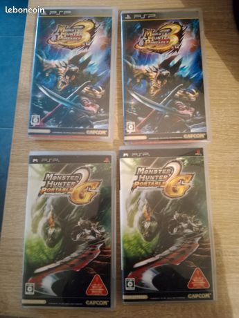 Monster hunter psp jap